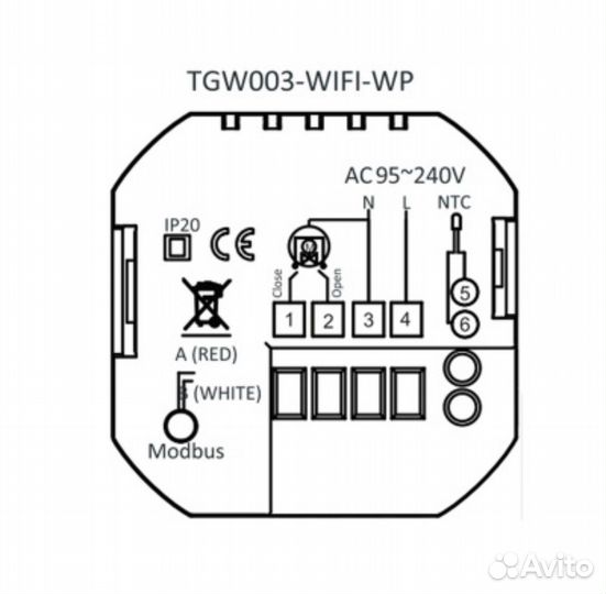 Терморегулятор c недельным программированием