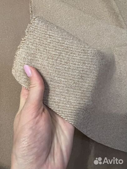 Ткань отрезы трикотаж хлопок пальтовая