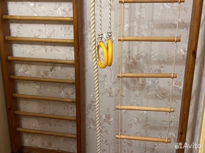 Шведская стенка деревянная бу