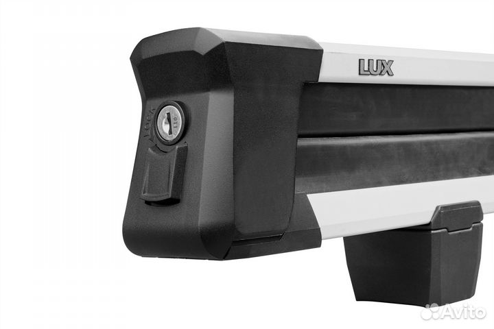 Багажник для перевозки лыж Lux Эльбрус 500 серый