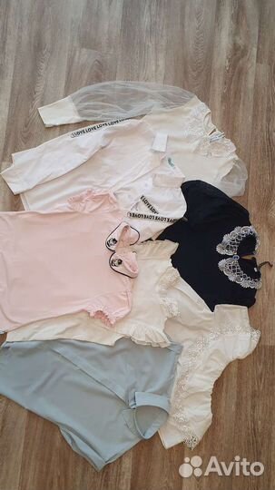 Блузки школьные 140р