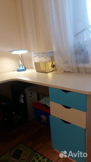 Детская мебель+матрац аскона