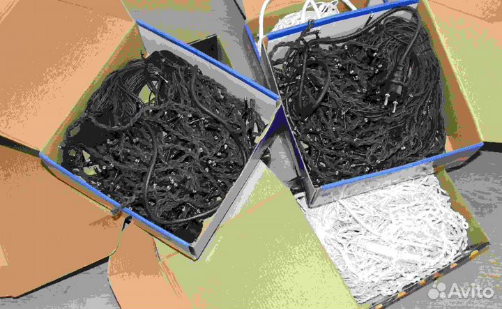 Гирлянда бахрома 25 метров