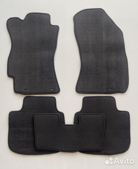 Ворсовый автоковрик