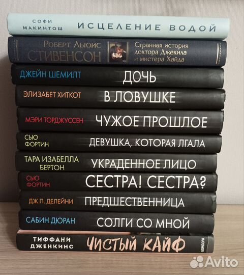 Психологические триллеры, детективы, разное, книги