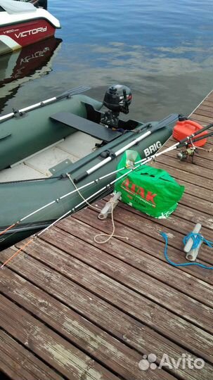 Надувная лодка пвх бу