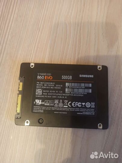 Ssd 500 gb samsung 860 evo
