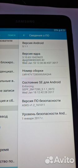 Планшет samsung galaxy tab А