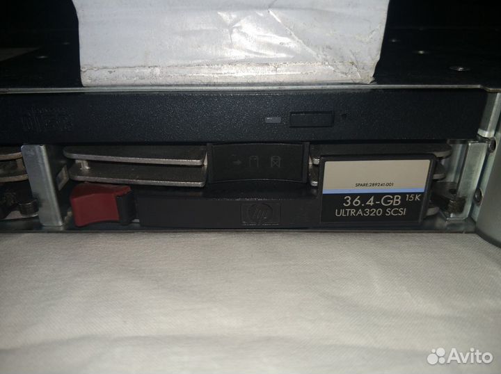 Сервер HP ProLiant DL360 G4