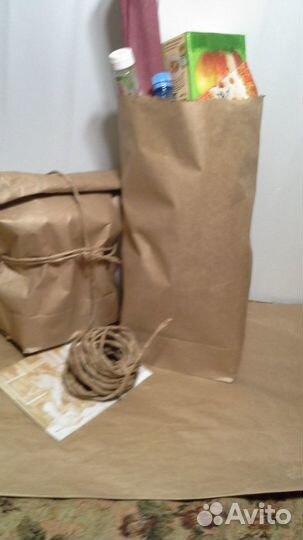 Пакеты бумажные крафт
