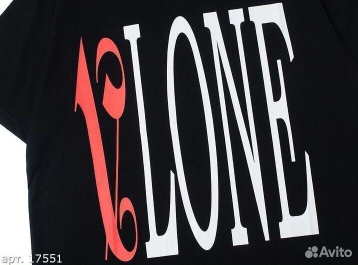 Футболка Vlone Palm Angels Черная