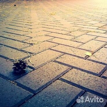 Брусчатка вибропрессованная «Кирпич»