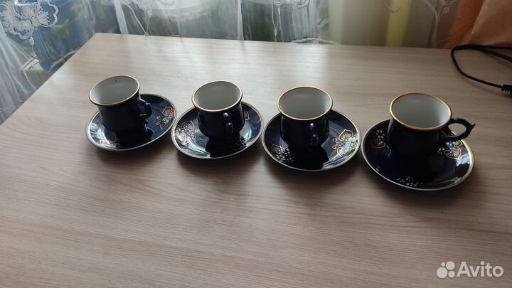Кофейные фарфор Япония, Бронницкий завод СССР