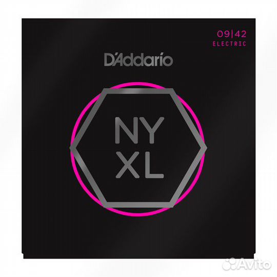 Nyxl Струны для электрогитары D'Addario nyxl0942