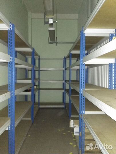 Складские грузовые стеллажи 300кг на полку новые