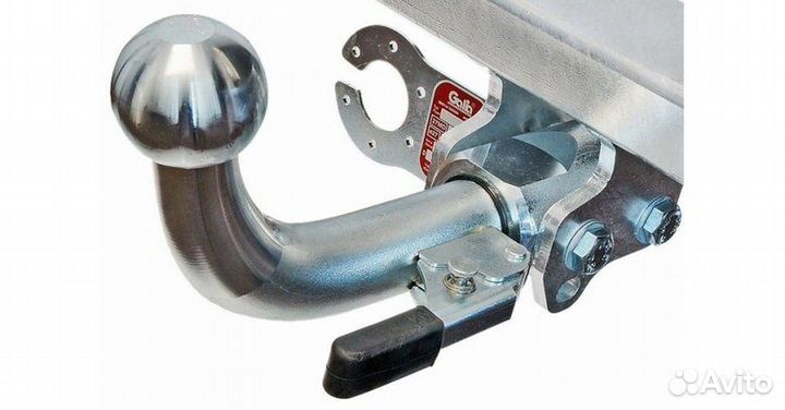 Фаркоп Galia Toyota Prado 150 быстросъемный.цинк