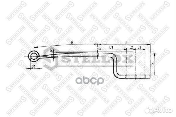 84-55602-SX полурессора 1/48x48x100 580+365/27