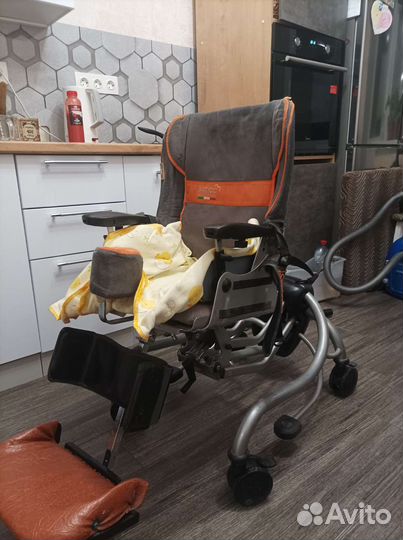 Кресло коляска mitiсо на домашней раме
