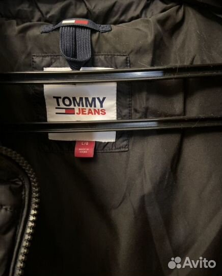 Tommy hilfiger пуховик мужской