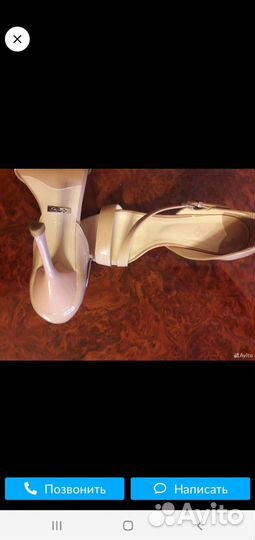 Босоножки женские 38 размер кожа