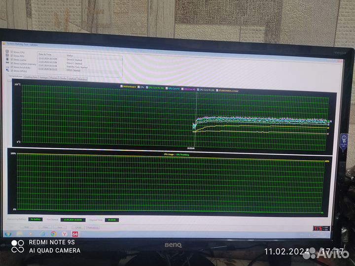 Процессор intel Core i5-4440 3.1 ггц (3.3 в бусте)