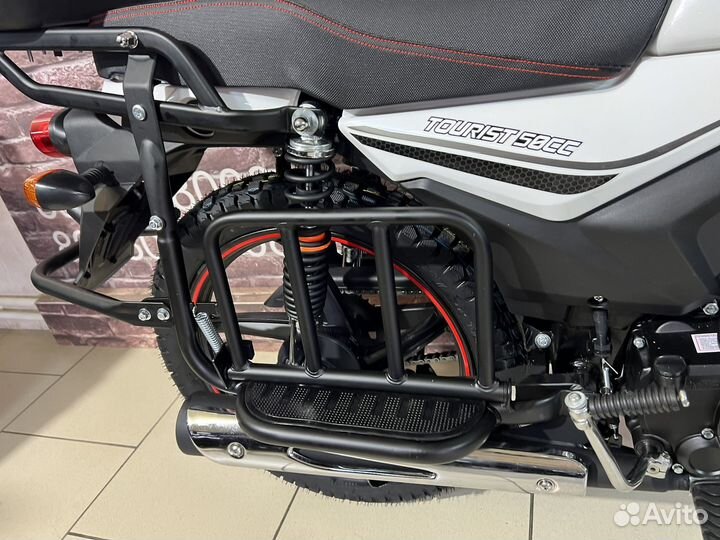 Мопед Alpha Tourist 125 стекло лобовое (2024)