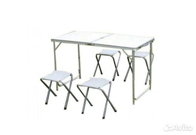 Раскладной стол + 4стула