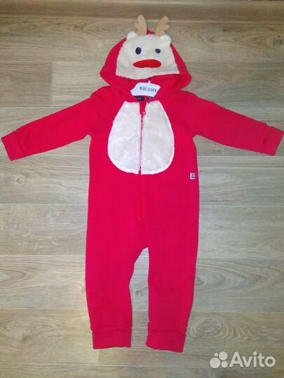 Новогодний комбинезон оленя
