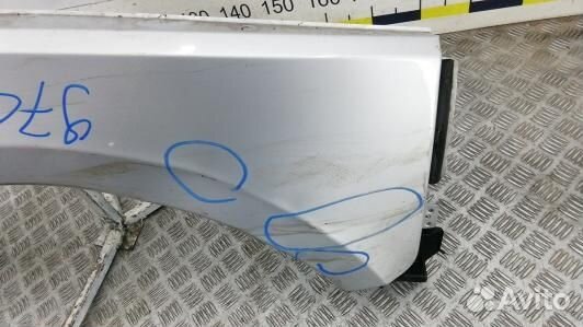 Крыло переднее правое land rover range rover 3 (97