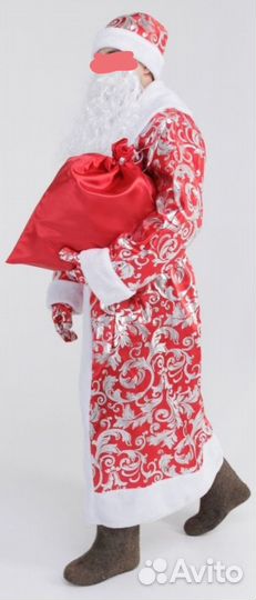 Костюм деда мороза взрослый