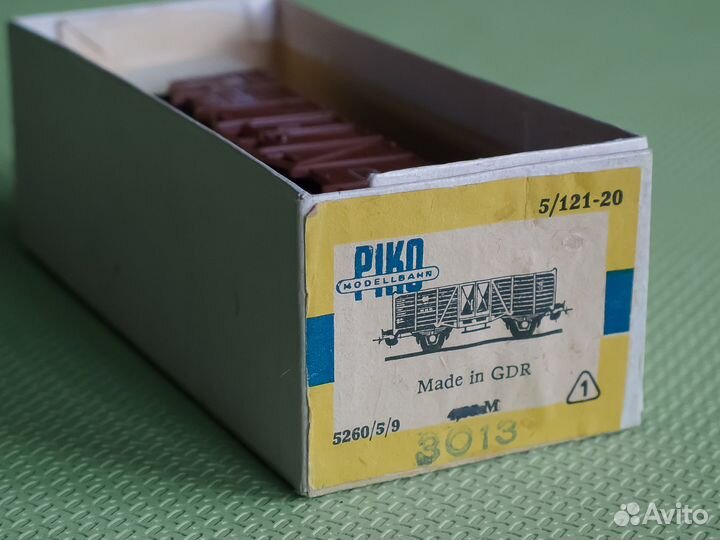 Вагончик железной дороги Piko 16.5 mm (пр-ва ГДР)