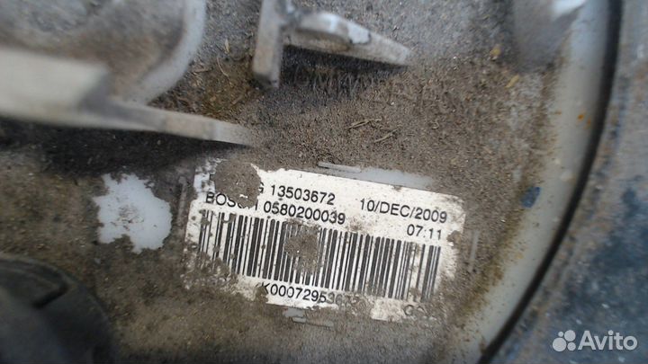 Насос топливный электрический Opel Astra J, 2010