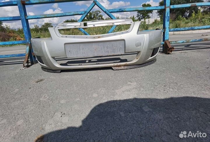 Передний бампер priora 2 снежная королева