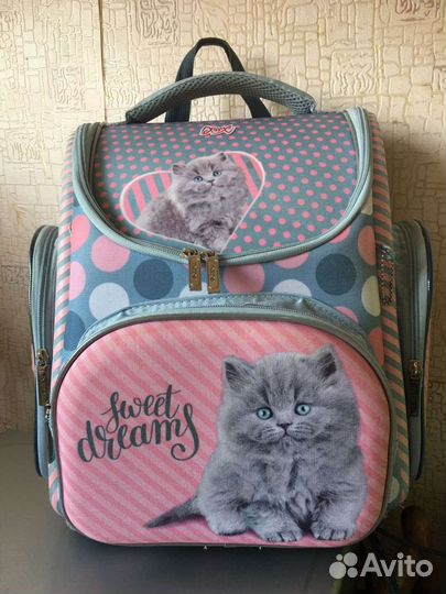 Ранец школьный ортопедический для девочки