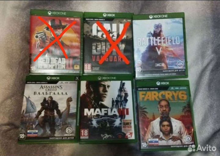 Игры на xbox One