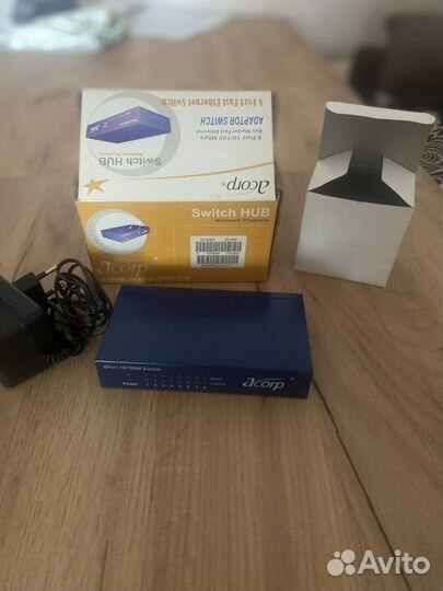 Сетевой коммутатор 8 портов