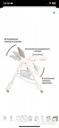 Детский стульчик для кормления