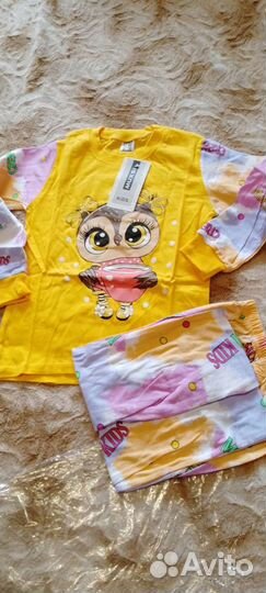 Пижама детская новая