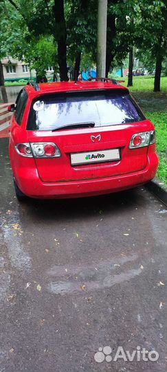 Mazda 6 2.3 МТ, 2005, битый, 310 000 км