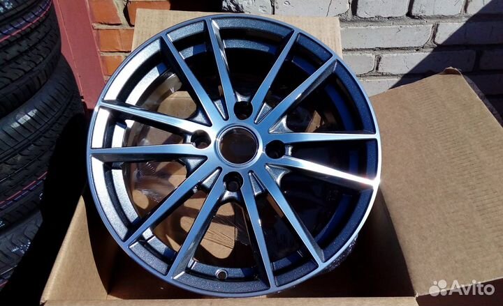 Новые литые диски r16 Kia RIO X Хендай Солярис