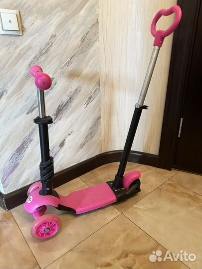 Самокат детский трехколесный