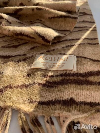 Шарф палантин теплый