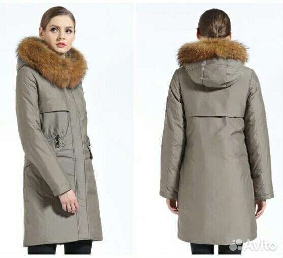 Парка зима/осень и шапка