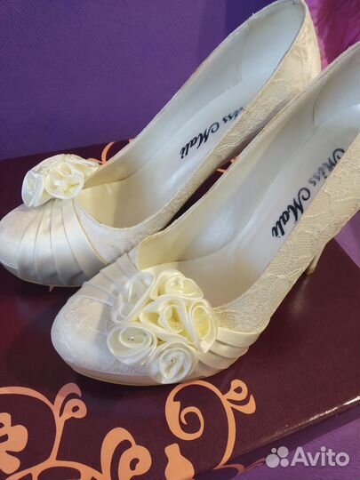 Свадебные туфли 37-38