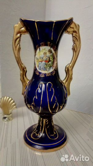 Ваза, фарфор, Мексика, винтаж