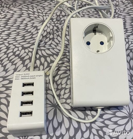 Удлинитель с usb портами