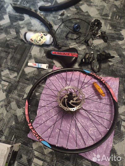 Заднее колесо велосипедное 24 Цена за всё на фото