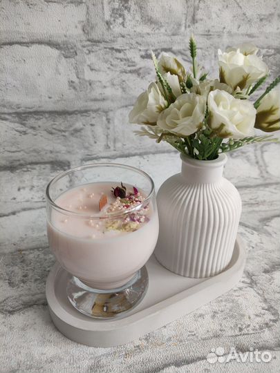 Свечи в бокале