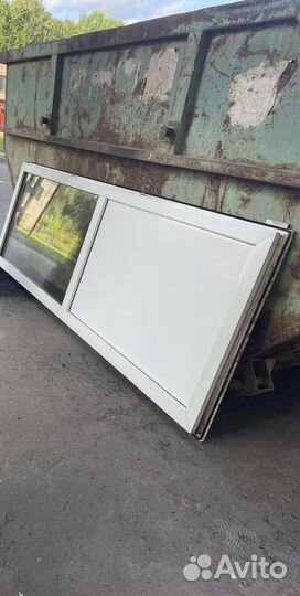 Пластиковые окна и двери бу