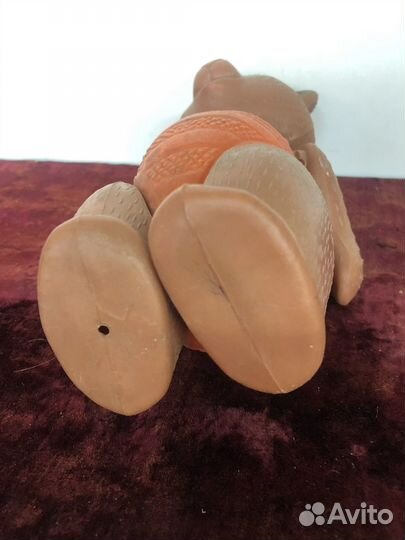 Игрушка медведь СССР Пластик